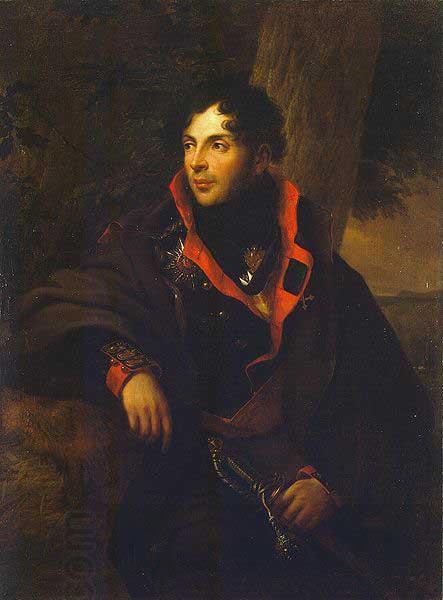 Friedrich Georg Weitsch Portrait of Nikolay Kamensky (1776-1811), Russian general, oil painting oil painting picture
